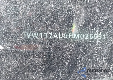 2017 Volkswagen Golf Tsi S 4-Door/Tsi Wolfsburg Edition 4-Door z USA, uszkodzony, nr VIN 3VW117AU9HM026551